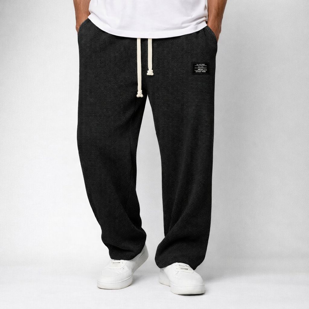 Pantalones de Corte Ancho Comfort – Ajuste en Cintura