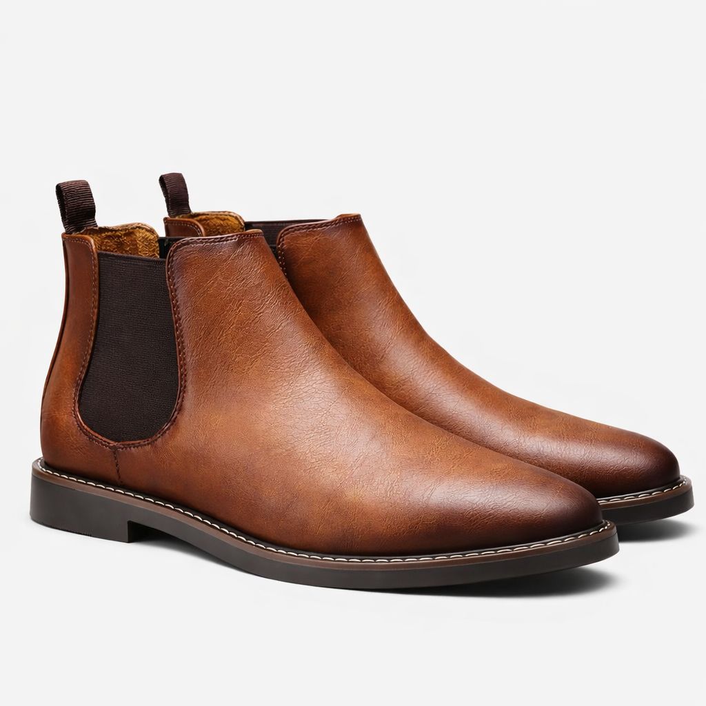 Bota Chelsea Elegante de Cuero para Hombre