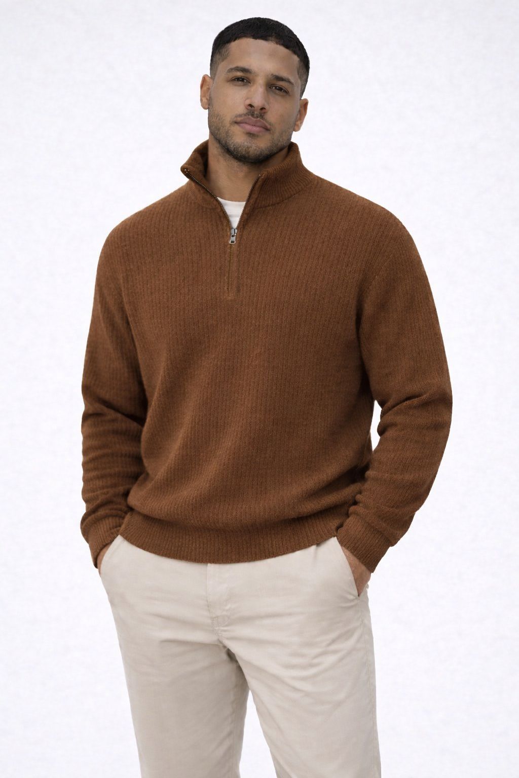 Suéter Elegante Texturizado Élite