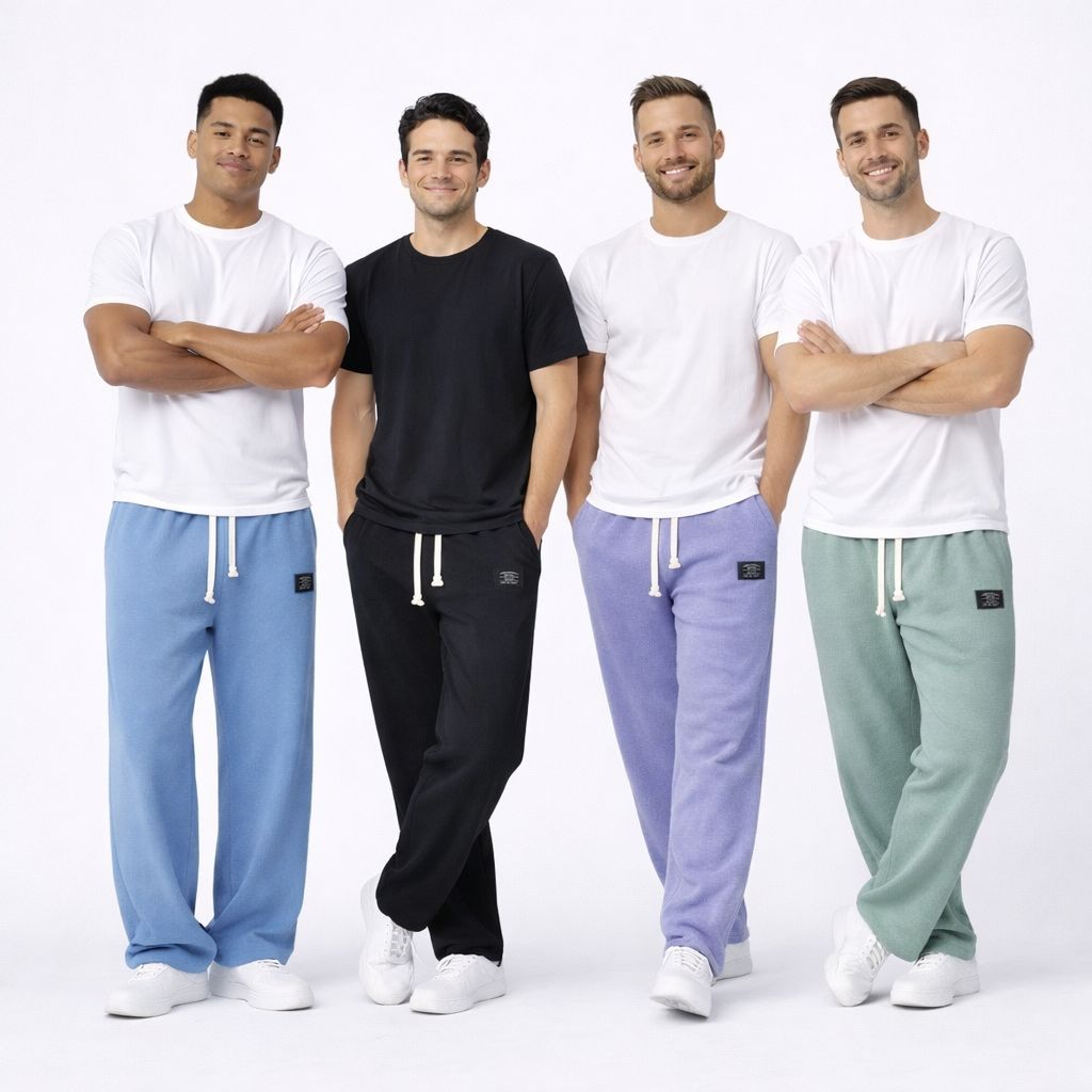 Pantalones de Corte Ancho Comfort – Ajuste en Cintura