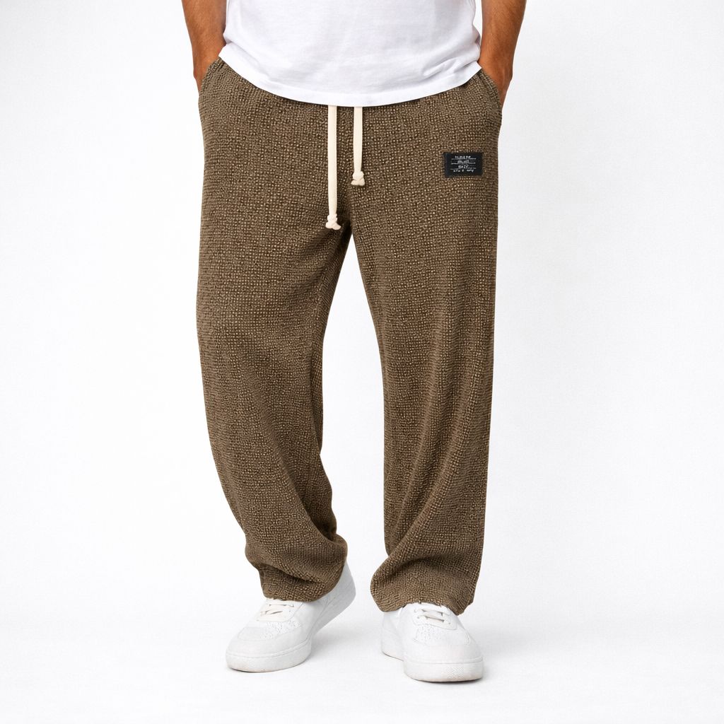 Pantalones de Corte Ancho Comfort – Ajuste en Cintura