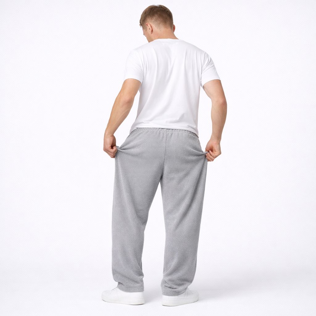 Pantalones de Corte Ancho Comfort – Ajuste en Cintura