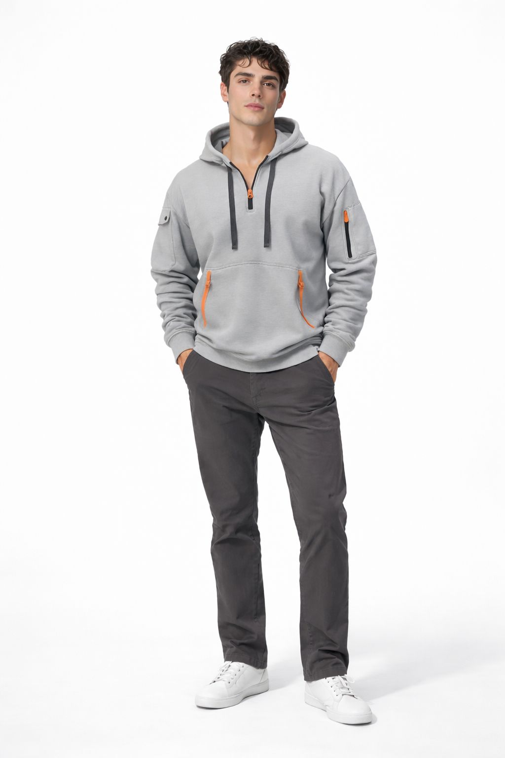 Sudadera con capucha elegante